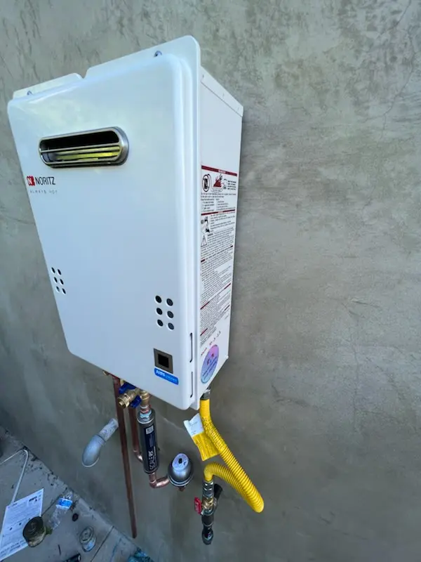Tankless water heater installation for Rio Rancho homes