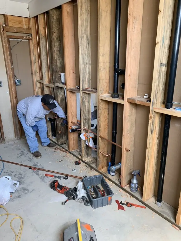 Commercial rough-in plumbing for Commercial Plumbing in Rio Rancho